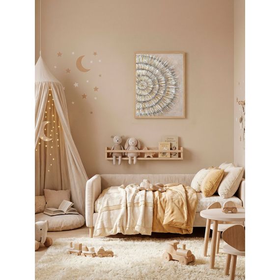 Панно декоративное Tessera beige №2, 50х70 см, Bergenson Bjorn, фото , изображение 2