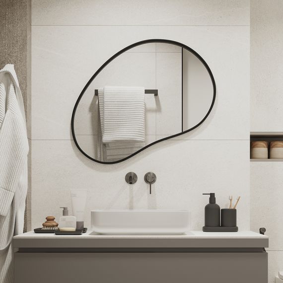 Подставка для ванных принадлежностей Slim, черная, большая, Bergenson Bjorn Bath, фото , изображение 2