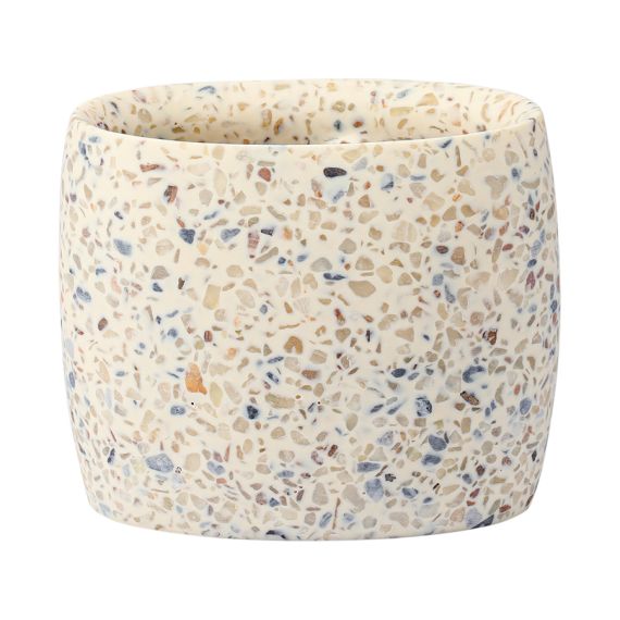 Стакан для зубных щеток Mosaic, светло-бежевый, Bergenson Bjorn Bath, фото 