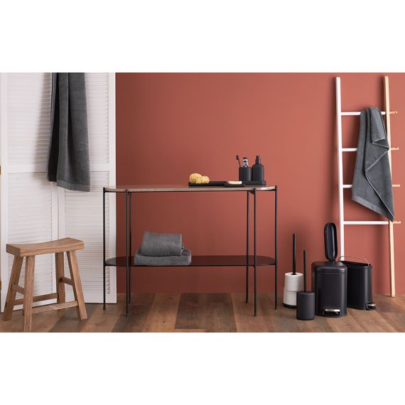 Стакан для зубных щеток Slim, черный, Bergenson Bjorn Bath, фото , изображение 4