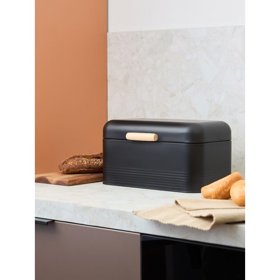 Хлебница Irmel 30х20х16 см, графит, Smart Solutions, фото , изображение 2