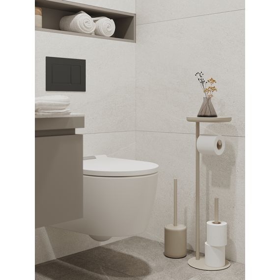 Ершик для унитаза Slim, светло-серый, Bergenson Bjorn Bath, фото , изображение 3