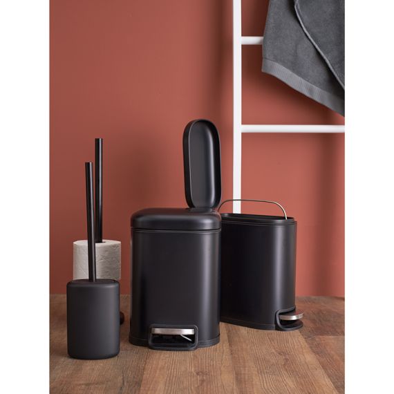 Держатель для туалетной бумаги Slim, черный, Bergenson Bjorn Bath, фото , изображение 4