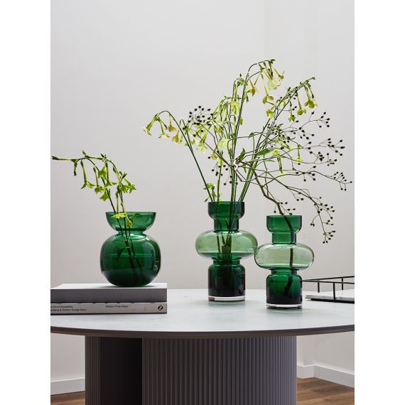 Ваза Florum, 20 см, изумрудная, Bergenson Bjorn, фото , изображение 2