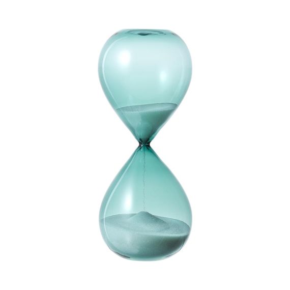 Часы песочные Timeless, 30 минут, бирюзовые, Bergenson Bjorn, фото 