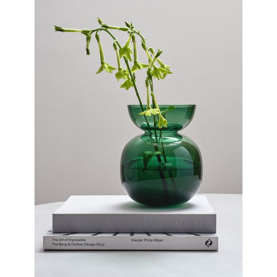 Ваза Florum, 20 см, изумрудная, Bergenson Bjorn, фото , изображение 3