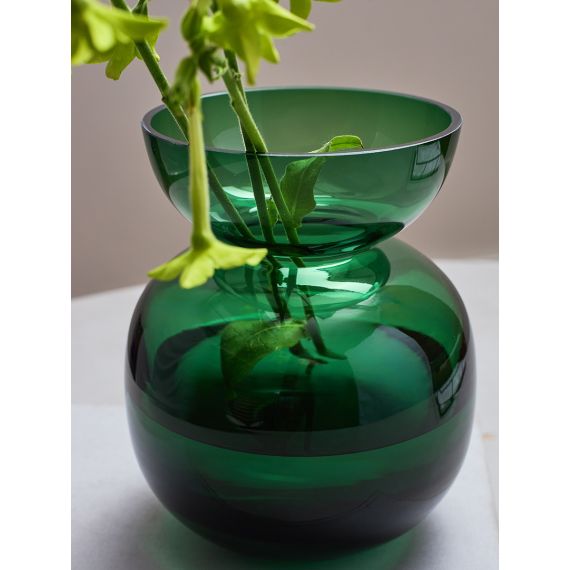 Ваза Florum, 20 см, изумрудная, Bergenson Bjorn, фото , изображение 4