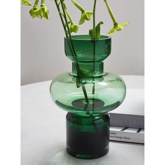 Ваза Florum, 30 см, изумрудная, Bergenson Bjorn, фото , изображение 3