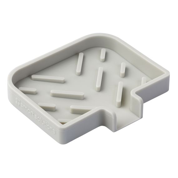 Мыльница Dry Flex, серая, Smart Solutions, фото , изображение 4