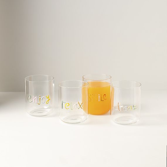 Набор стаканов Cheers, 450 мл, 4 шт., Liberty Jones, фото , изображение 2