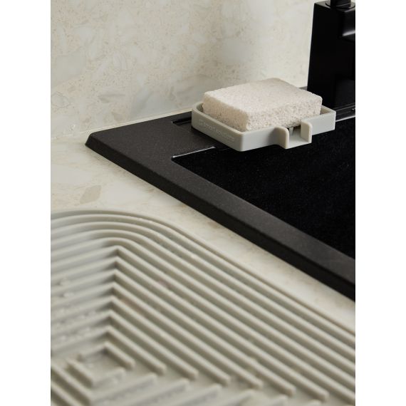 Мыльница Dry Flex, серая, Smart Solutions, фото , изображение 3