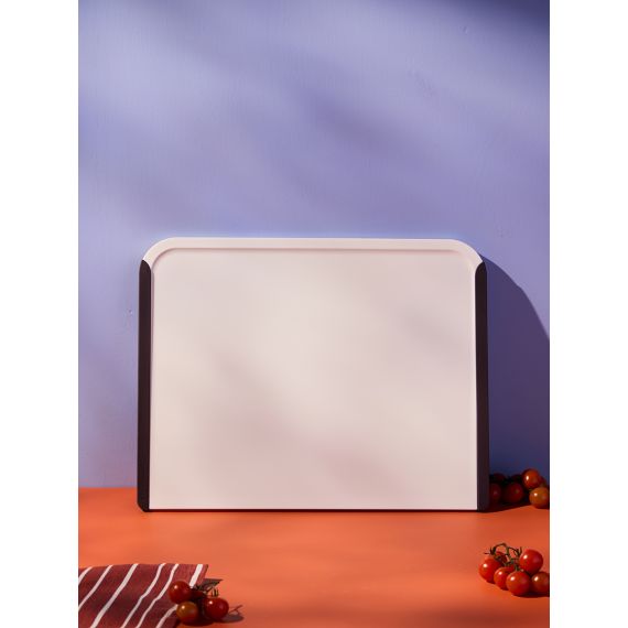 Доска разделочная SmartChef, 40х31 см, бежевая/бордовая, Smart Solutions, фото , изображение 2