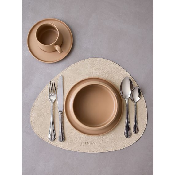 Салфетка сервировочная Drop, 33х41 см, темно-коричневая/молочная, Liberty Jones, фото , изображение 3