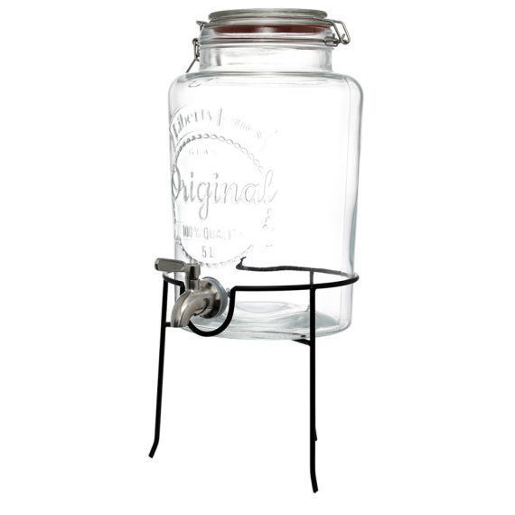 Диспенсер для напитков с подставкой Maison Jar, 5 л, Liberty Jones, фото , изображение 2