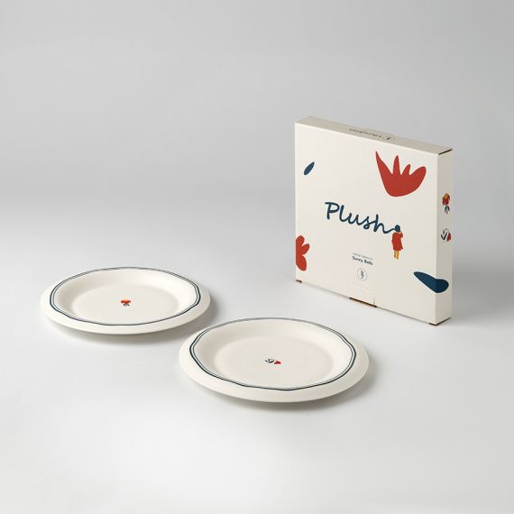 Набор тарелок Plush, Sunny Bells, ?21 см, 2 шт., Liberty Jones, фото , изображение 14