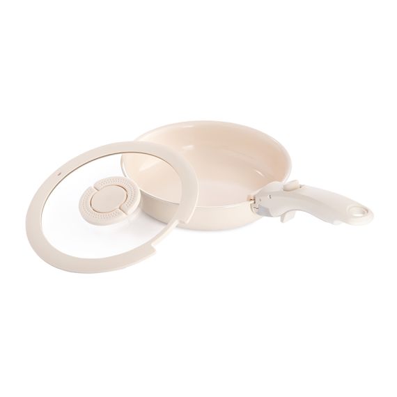 Сковорода с крышкой и съемной ручкой Smart Ceramic, ?20 см, Smart Solutions, фото , изображение 7