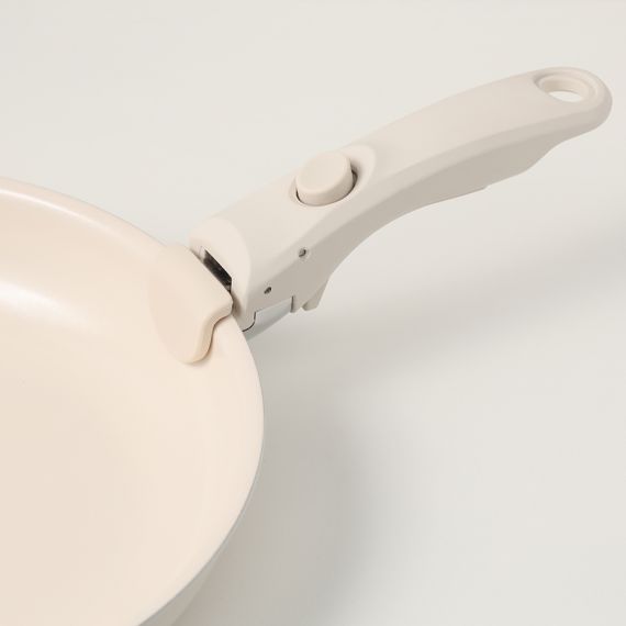 Сковорода с крышкой и съемной ручкой Smart Ceramic, ?28 см, Smart Solutions, фото , изображение 9