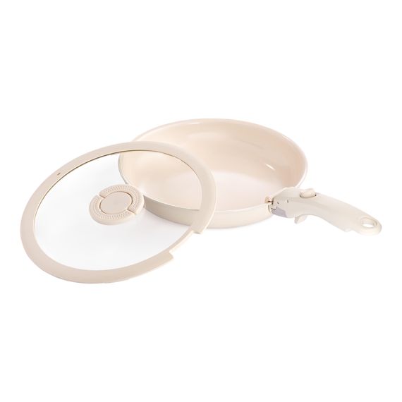 Сковорода с крышкой и съемной ручкой Smart Ceramic, ?26 см, Smart Solutions, фото , изображение 10