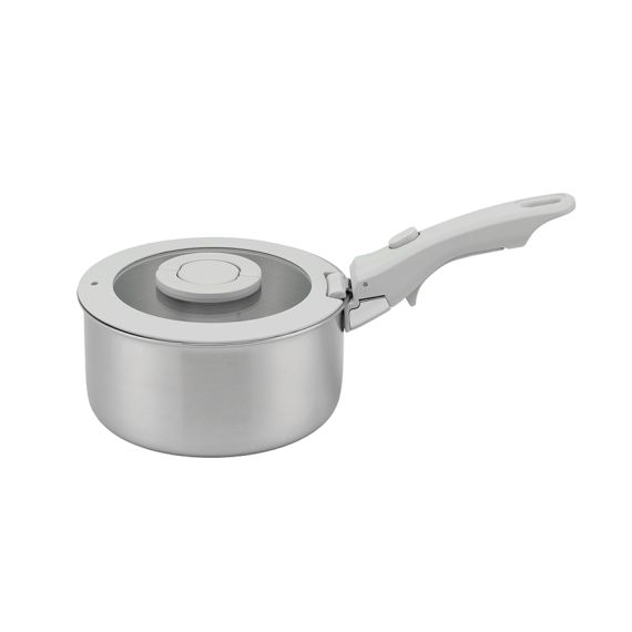 Набор посуды для приготовления со съемными ручками 3Ply Balance, 9 предметов, Smart Solutions, фото , изображение 4