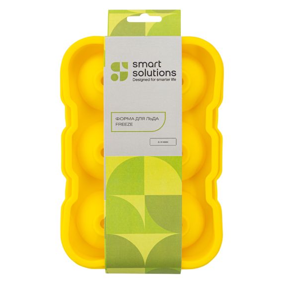 Форма для льда Freeze, 6 ячеек, Smart Solutions, фото , изображение 6