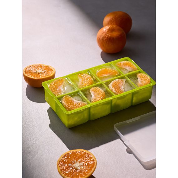 Форма для льда с крышкой Ice cubes, 8 ячеек, Smart Solutions, фото , изображение 2