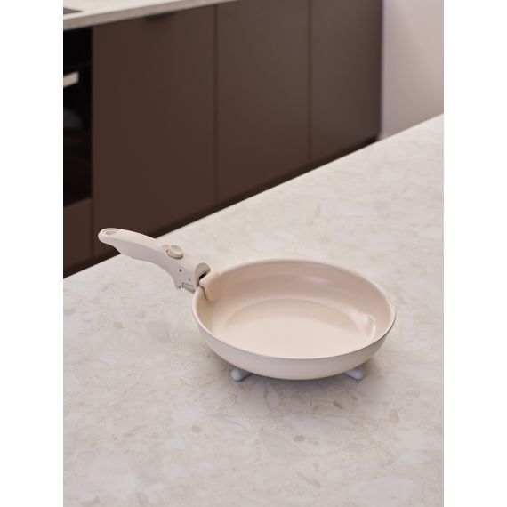 Сковорода с крышкой и съемной ручкой Smart Ceramic, ?28 см, Smart Solutions, фото , изображение 3