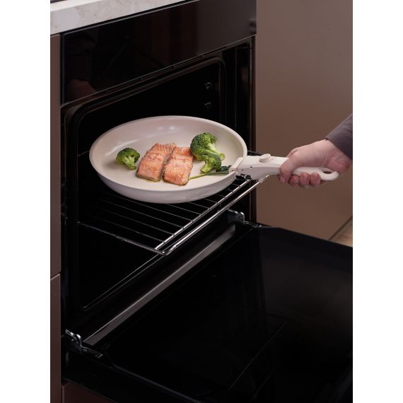 Сковорода с крышкой и съемной ручкой Smart Ceramic, ?28 см, Smart Solutions, фото , изображение 4