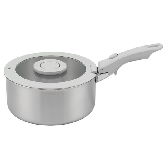 Набор посуды для приготовления со съемными ручками 3Ply Balance, 9 предметов, Smart Solutions, фото , изображение 2