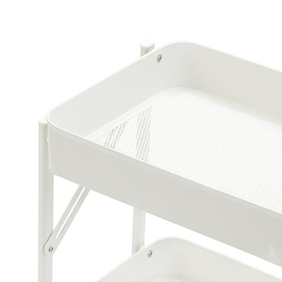 Этажерка 3-х ярусная Smart Cart, белая, Smart Solutions, фото , изображение 7