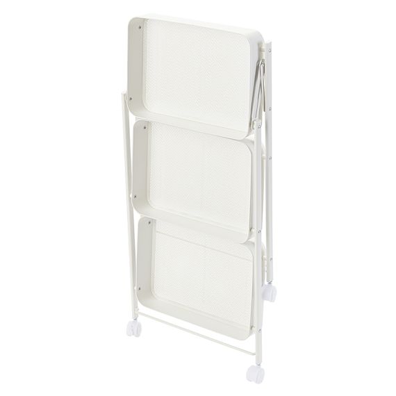 Этажерка 3-х ярусная Smart Cart, белая, Smart Solutions, фото , изображение 6