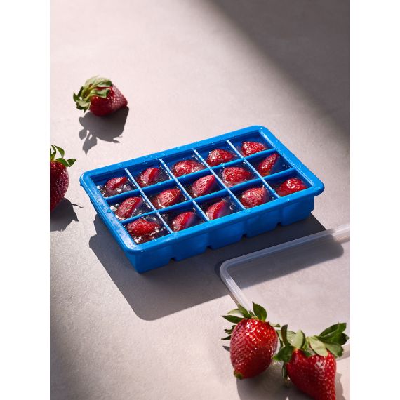 Форма для льда с крышкой Ice cubes, 15 ячеек, Smart Solutions, фото , изображение 2