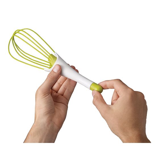 Венчик складной 2-в-1 Twist™ белый-зеленый, Joseph Joseph, фото , изображение 13