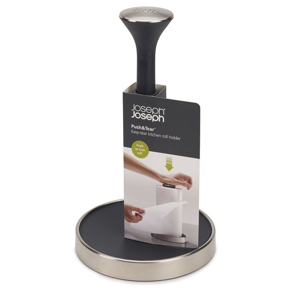 Держатель для бумажных полотенец Push&Tear, Joseph Joseph, фото , изображение 6