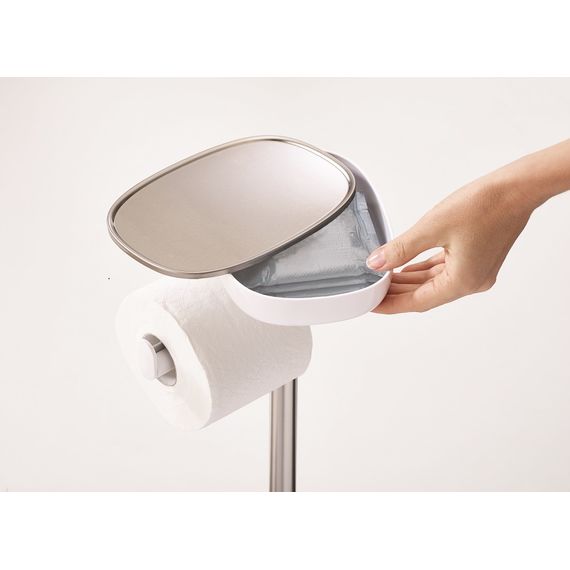Держатель для туалетной бумаги с подносом EasyStore, Joseph Joseph, фото , изображение 7
