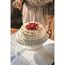Блюдо для торта с крышкой Tiffany, 30 см, акрил, молочно-белое, Guzzini, фото , изображение 2