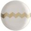 Набор из 4 блюдец Signature Chevron D16cm, золото, LSA International, фото , изображение 4