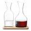 Набор из кувшинов для вина и воды на деревянной подставке Wine 1.2 л/1.4 л, LSA International, фото , изображение 2