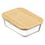 Контейнер для запекания и хранения с крышкой из бамбука, 1050 мл, Smart Solutions, фото 