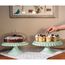 Подставка для торта на ножке с крышкой Tiffany, ?30 см, зеленая, Guzzini, фото , изображение 3
