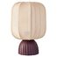 Лампа настольная Texture Rib, 27х39 см, вишневая/бежевая, Bergenson Bjorn, фото 