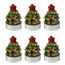 Набор декоративных свечей Green Miracle из коллекции New Year Essential, 6 шт., Tkano, фото 