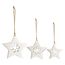 Набор елочных украшений Winter stars из коллекции New Year Essential, 3 шт., Tkano, фото 