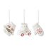 Набор ёлочных украшений с подсветкой Classy ornaments из коллекции New Year Essential, 3 шт., Tkano, фото 