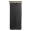 Корзина для белья Neat Tall, 41х35х74 см, черная, Smart Solutions, фото , изображение 5