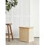 Корзина для белья с двумя отделениями Neat Twin, 53,5х33х53 см, молочная, Smart Solutions, фото , изображение 3