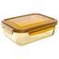 Контейнер для хранения и переноски продуктов 1,5 л янтарного цвета, Smart Solutions, фото 