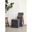 Корзина для белья Neat Tall, 41х35х74 см, серая, Smart Solutions, фото , изображение 2