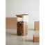 Банка для хранения квадратная Glass Bamboo, 1,4 л, Smart Solutions, фото , изображение 6