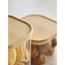 Банка для хранения квадратная Glass Bamboo, 1,5 л, Smart Solutions, фото , изображение 6