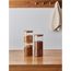 Банка для хранения прямоугольная Glass Bamboo, 2 л, Smart Solutions, фото , изображение 5